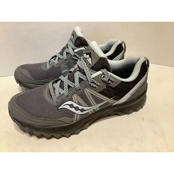 Women's Saucony Excursion TR14 Running Shoes S10584-27 US Size 8.5 Grey/Black - Picture 1 of 8